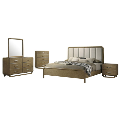 Amsbury 5-piece Queen Bedroom Set Nutmeg - alternate view