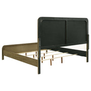 Amsbury 59-inch Upholstered Queen Bed Nutmeg - detail 4