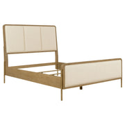 Arini 5-piece Queen Bedroom Set Cream and Sand Wash - detail 3