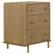 Arini 5-piece Queen Bedroom Set Cream and Sand Wash - detail 5
