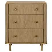 Arini 5-piece Queen Bedroom Set Cream and Sand Wash - detail 6