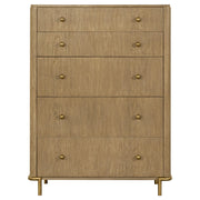 Arini 5-drawer Bedroom Chest Sand Wash - detail 3