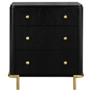 Arini 3-drawer Nightstand Black - detail 3