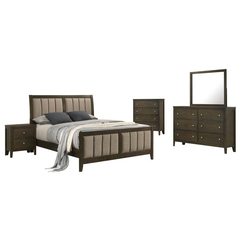 Wilkes 5-piece Queen Bedroom Set Dark Cocoa - alternate view