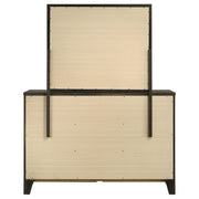 Wilkes 6-drawer Dresser and Mirror Dark Cocoa - detail 7