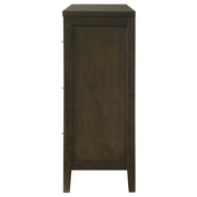 Wilkes 6-drawer Dresser Cabinet Dark Cocoa - detail 5