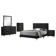 Kendall 5-piece Queen Bedroom Set Black - alternate view