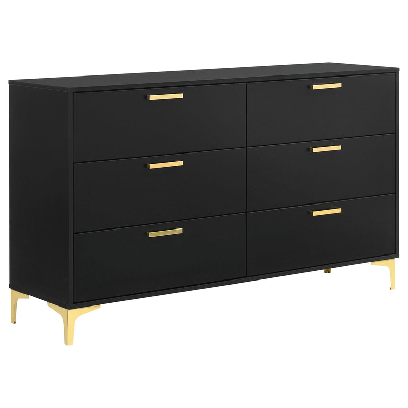 Kendall 5-piece Queen Bedroom Set Black - detail 7