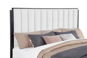 Brookmead 60-inch Upholstered Queen Bed Black - detail 7