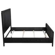 Brookmead Wood Queen Panel Bed Black - detail 6