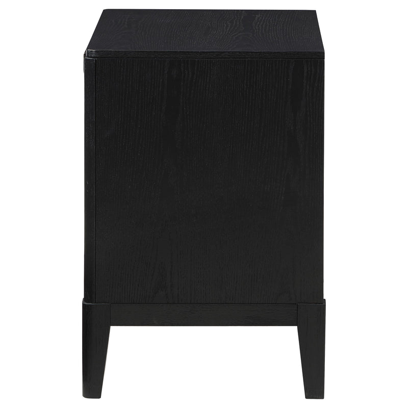 Brookmead 2-drawer Nightstand Black - detail 5