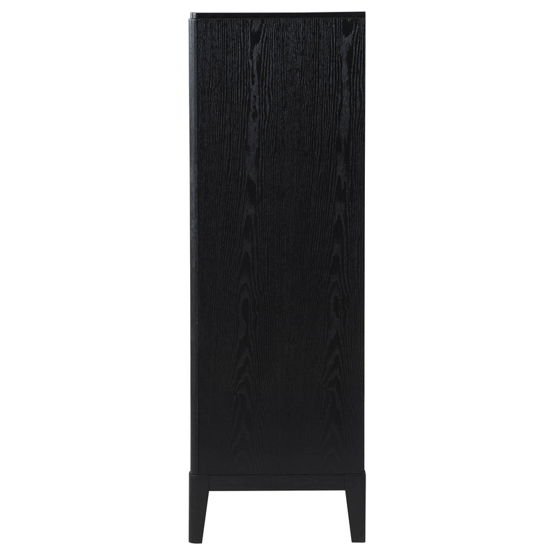 Brookmead 5-drawer Bedroom Chest Black - detail 5