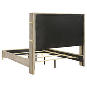 Lucia 5-piece Queen Bedroom Set Beige and White - detail 4