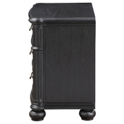 Celina 3-drawer Nightstand Black - detail 5