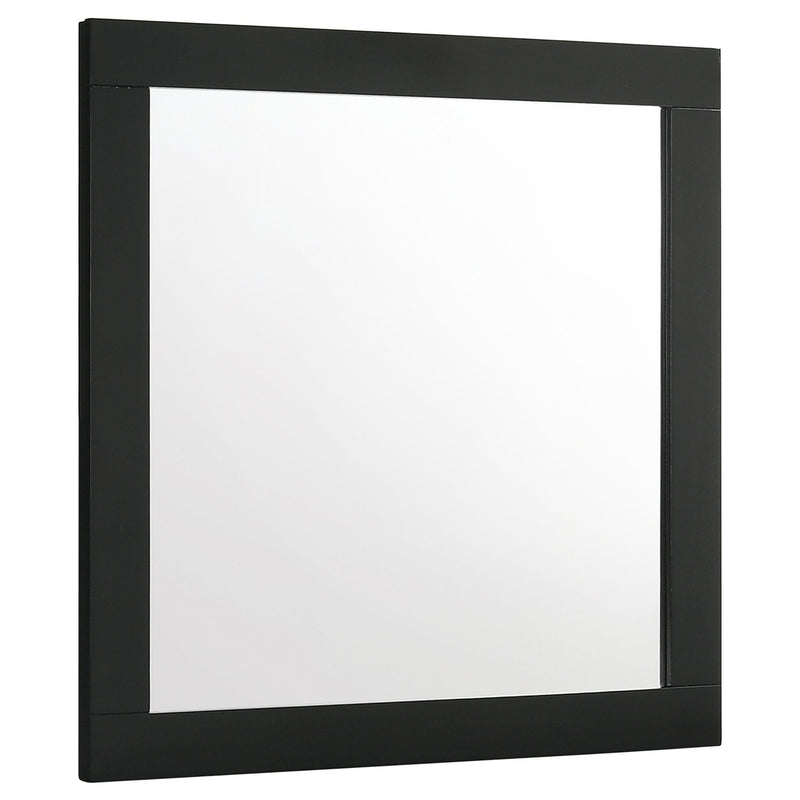 Caraway Dresser Mirror Black - alternate view