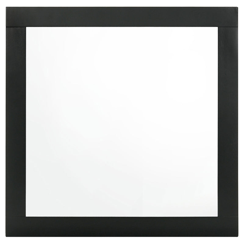 Caraway Dresser Mirror Black - detail 3