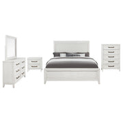 Marielle 5-piece Queen Bedroom Set Distressed White - alternate view