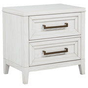 Marielle 5-piece Queen Bedroom Set Distressed White - detail 5