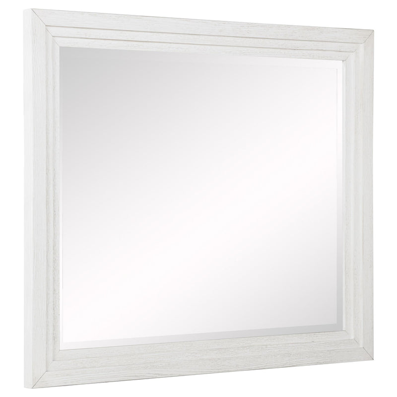 Marielle Dresser Mirror Distressed White - alternate view