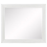 Marielle Dresser Mirror Distressed White - detail 3