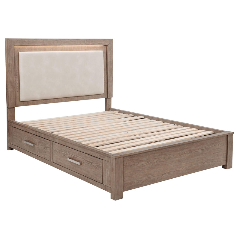 Kenora 5-piece Queen Bedroom Set Barley Brown - detail 3