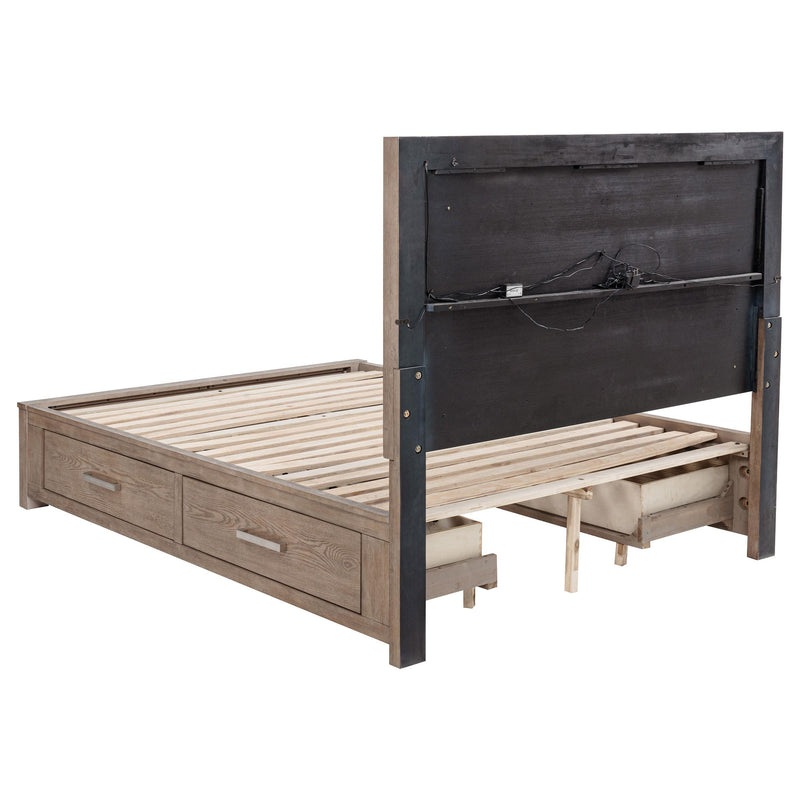 Kenora 5-piece Queen Bedroom Set Barley Brown - detail 4