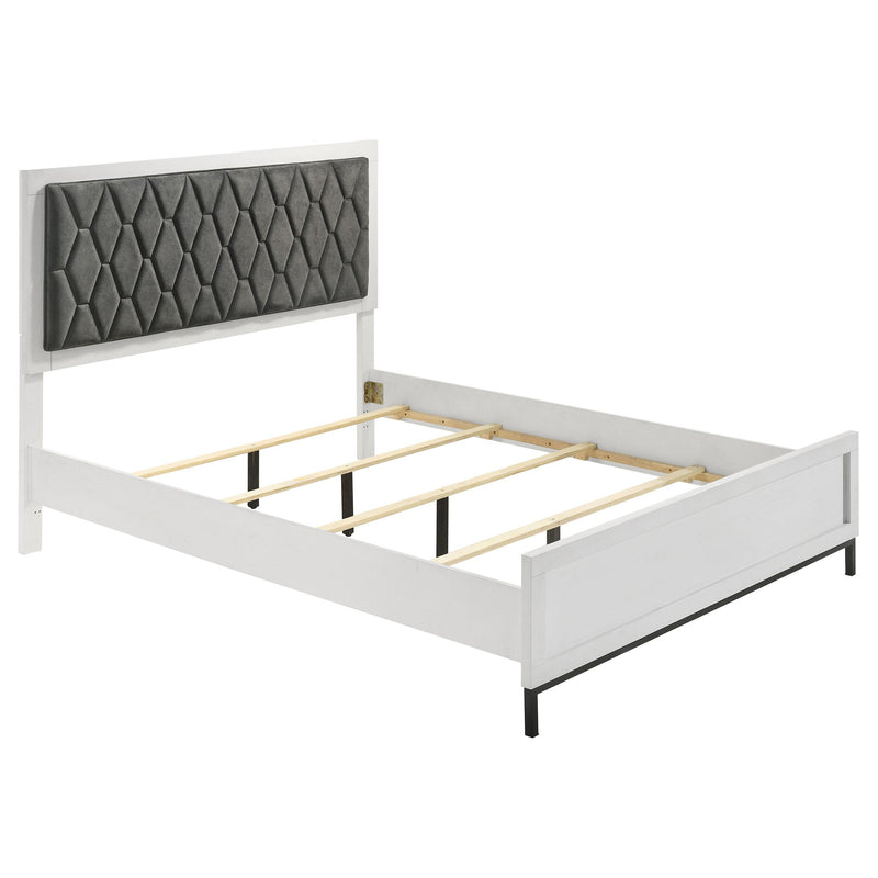 Sonora 5-piece Queen Bedroom Set White - detail 3