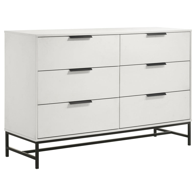 Sonora 5-piece Queen Bedroom Set White - detail 7