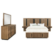 Terrace 5-piece Queen Panel Bedroom Set Ash Brown - alternate view