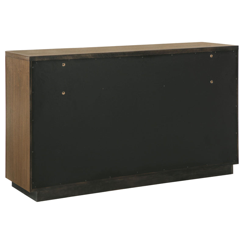 Terrace 5-piece Queen Panel Bedroom Set Ash Brown - detail 6