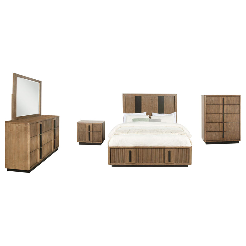 Terrace 5-piece Queen Bedroom Set Ash Brown - alternate view