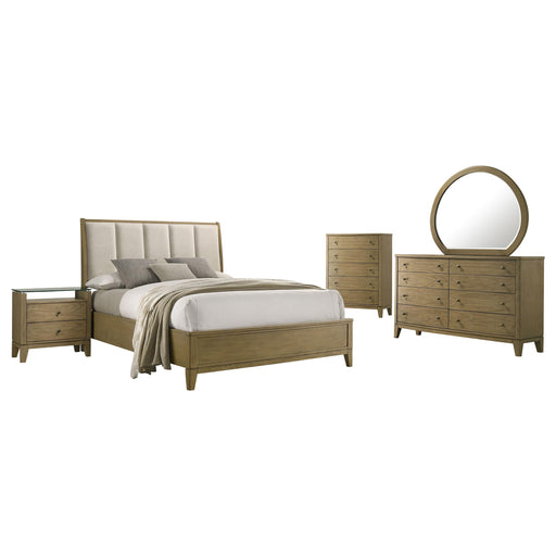 Granada 5-piece Queen Bedroom Set Natural Pine - alternate view