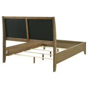 Granada Upholstered Queen Panel Bed Natural Pine - detail 4