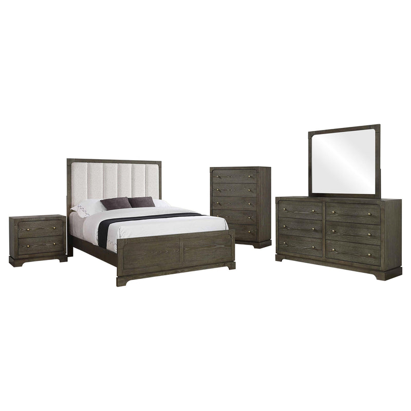 Gran Park 5-piece Queen Bedroom Set Dark Cocoa - alternate view