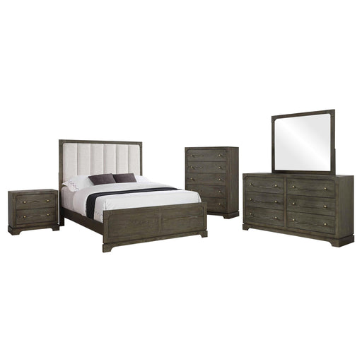 Gran Park 5-piece Queen Bedroom Set Dark Cocoa - alternate view
