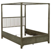 Gran Park Queen Canopy Bed Dark Cocoa - alternate view
