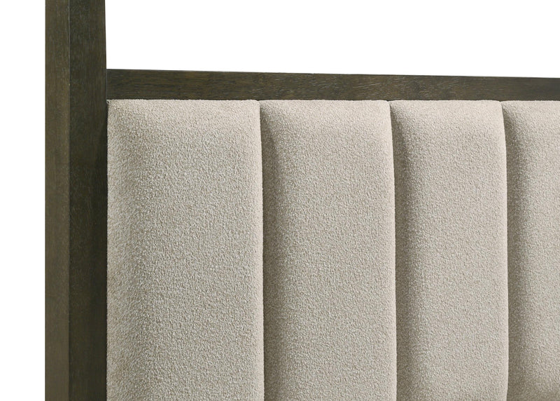 Gran Park Queen Canopy Bed Dark Cocoa - detail 7