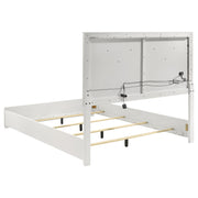 Ives 5-piece Queen Bedroom Set White High Gloss - detail 4