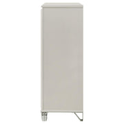 Olivia 5-drawer Bedroom Chest of Drawers Pearl White - detail 5