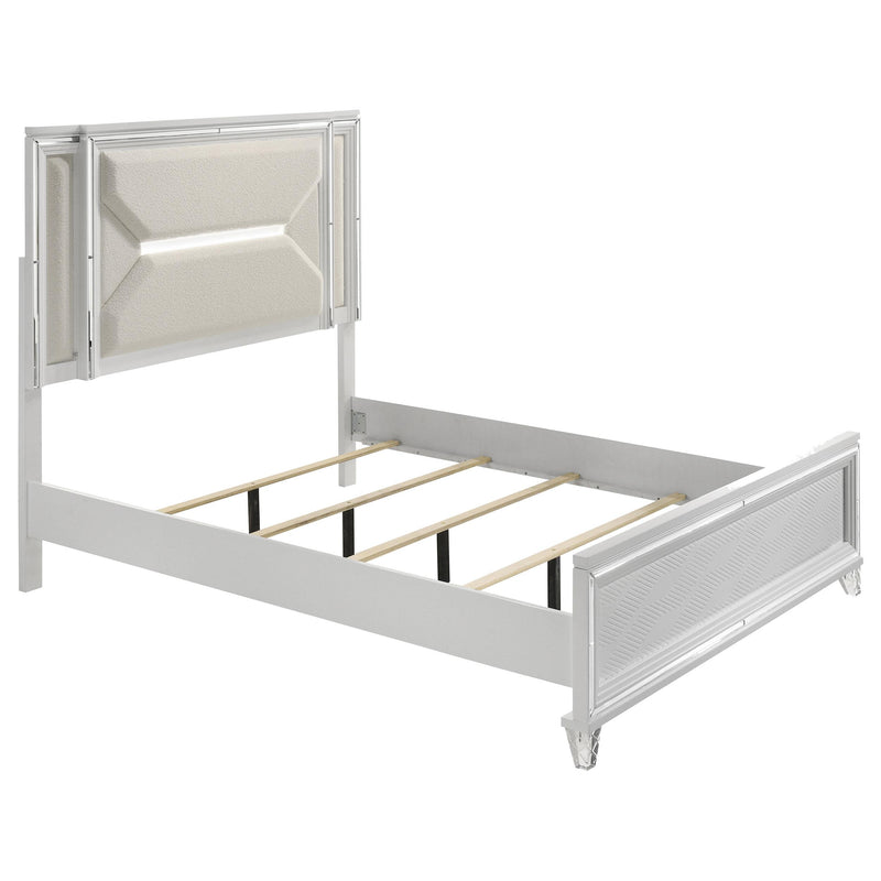 Marmore 5-piece Queen Bedroom Set White - detail 3