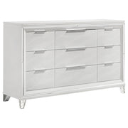 Marmore 5-piece Queen Bedroom Set White - detail 7
