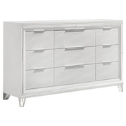 Marmore 9-drawer Dresser Cabinet White - alternate view