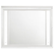 Marmore LED Dresser Mirror White - detail 3