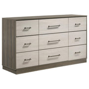Fenwick 5-piece Queen Bedroom Set Grey Oak - detail 7