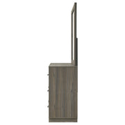 Fenwick 9-drawer Dresser with Mirror Grey Oak - detail 5