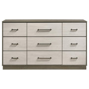 Fenwick 9-drawer Dresser Grey Oak - detail 3