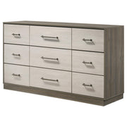 Fenwick 9-drawer Dresser Grey Oak - detail 4