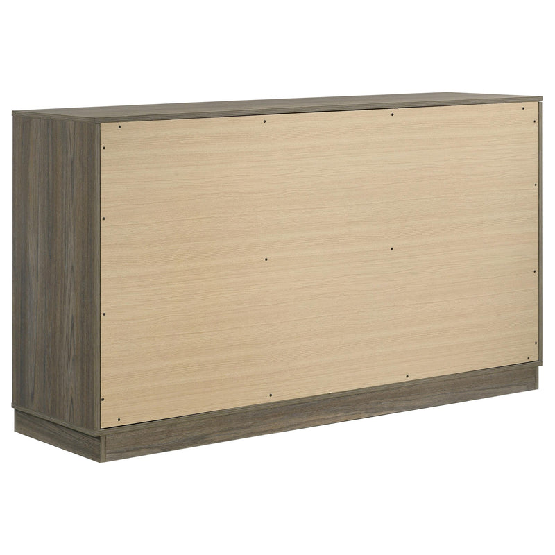 Fenwick 9-drawer Dresser Grey Oak - detail 6