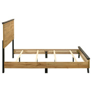 Kaywood 52-inch Queen Panel Bed Natural Pine - detail 6