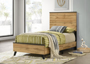 Kaywood 52-inch Twin Panel Bed Natural Pine